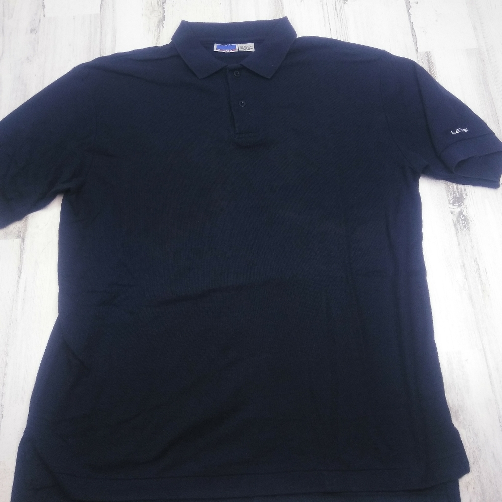 Vintage Levis Casual Polo Shirt Men Large